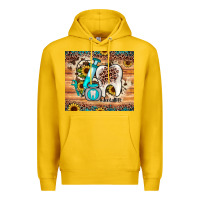 Lemon dental sunflower Premium Hoodie - JahusDesignShop