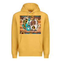 Mustard dental sunflower Premium Hoodie - JahusDesignShop