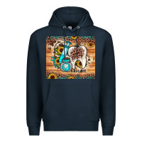 Navy dental sunflower Premium Hoodie - JahusDesignShop