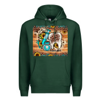 Sports Green dental sunflower Premium Hoodie - JahusDesignShop