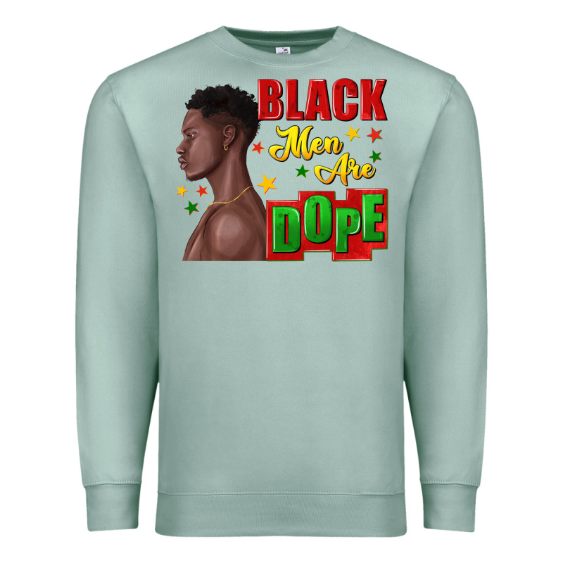Black Men Are Dope Black Man Premium Sweatshirt by texasbilliewilder | Teevron