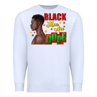 White black men are dope black man Premium Sweatshirt - texasbilliewilder