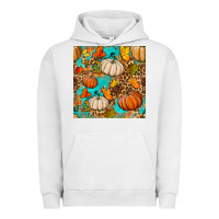 Pigment Lunar Rock fall pumpkin seamless pattern Urban Hoodie - BundleAndBundleShop