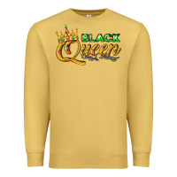 Antique Gold black queen Premium Sweatshirt - texasbilliewilder
