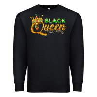 Black black queen Premium Sweatshirt - texasbilliewilder