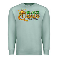 Seafoam black queen Premium Sweatshirt - texasbilliewilder