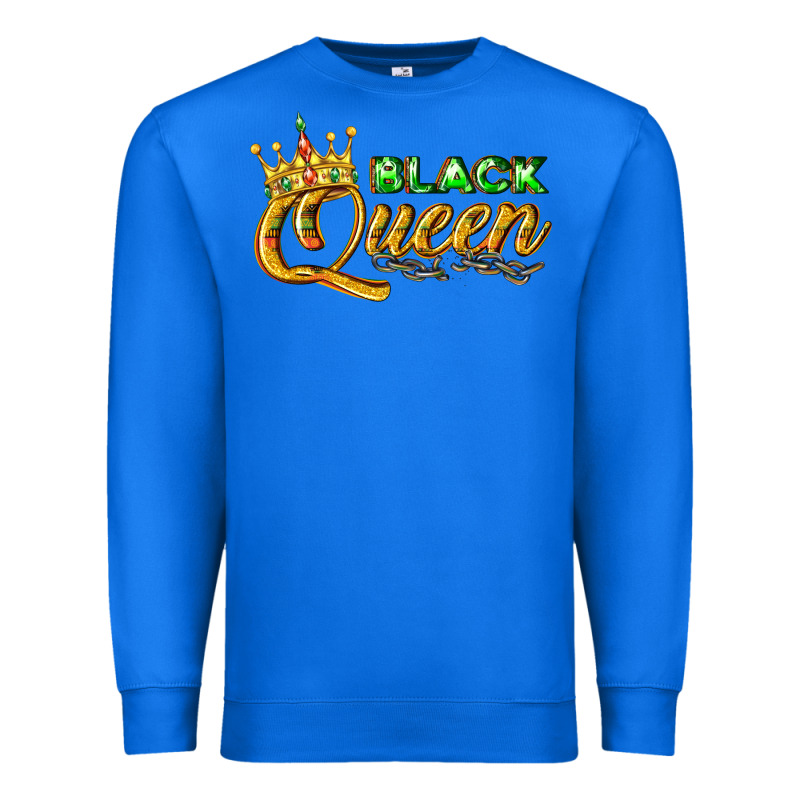 Black Queen Premium Sweatshirt by texasbilliewilder | Teevron