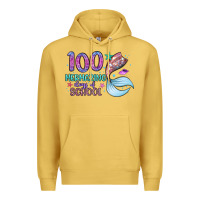 Antique Gold 100 mermazing days of school Premium Hoodie - Artiststas
