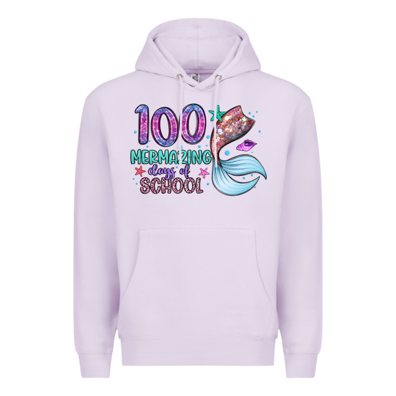 100 Mermazing Days Of School Premium Hoodie by Artiststas | Teevron
