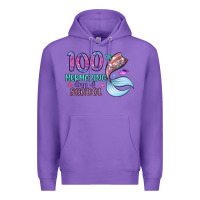 Purple 100 mermazing days of school Premium Hoodie - Artiststas