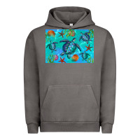 Pigment Tornado Turtle Seashells Starfish Urban Hoodie - Artiststas