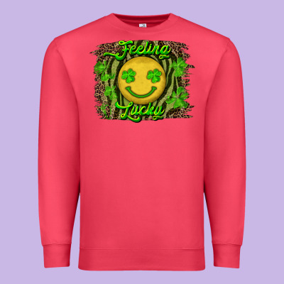 Premium Sweatshirt Feeling Lucky
