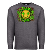 Charcoal Heather Feeling Lucky Premium Sweatshirt - RanaPortraitStore