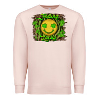 Pale Pink Feeling Lucky Premium Sweatshirt - RanaPortraitStore