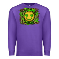 Purple Feeling Lucky Premium Sweatshirt - RanaPortraitStore