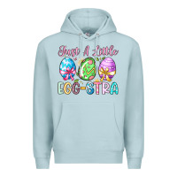 Blue Mist just a little egg stra Premium Hoodie - Artiststas