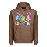 Chestnut just a little egg stra Premium Hoodie - Artiststas