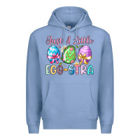 Colony Blue just a little egg stra Premium Hoodie - Artiststas