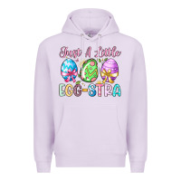 Lilac just a little egg stra Premium Hoodie - Artiststas