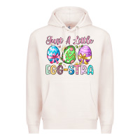 Pale Pink just a little egg stra Premium Hoodie - Artiststas