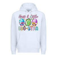 White just a little egg stra Premium Hoodie - Artiststas
