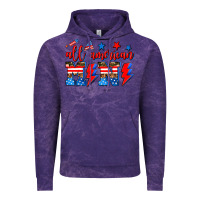 Cloud Purple all american mimi Vintage Hoodie - AdoDesignShop