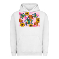 Pigment Lunar Rock Sunflowers Turtle Urban Hoodie - Artiststas