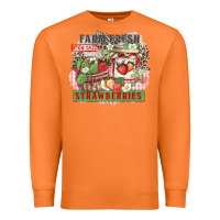 Carrot farm fresh strawberries Premium Sweatshirt - Zillion Design Studio