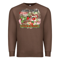 Chestnut farm fresh strawberries Premium Sweatshirt - Zillion Design Studio