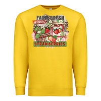 Lemon farm fresh strawberries Premium Sweatshirt - Zillion Design Studio
