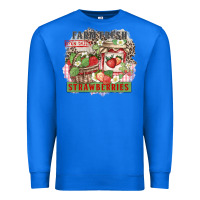 True Royal farm fresh strawberries Premium Sweatshirt - Zillion Design Studio