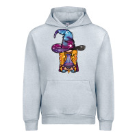 Heather Grey witch gnome with poison Urban Hoodie - BundleAndBundleShop