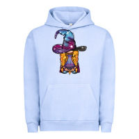 Pigment Grape Ice witch gnome with poison Urban Hoodie - BundleAndBundleShop