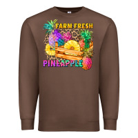 Chestnut farm fresh pineapple Premium Sweatshirt - Zillion Design Studio