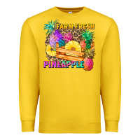 Lemon farm fresh pineapple Premium Sweatshirt - Zillion Design Studio