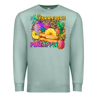 Seafoam farm fresh pineapple Premium Sweatshirt - Zillion Design Studio