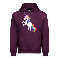 Mauve Wine unicorn Urban Hoodie - Artiststas