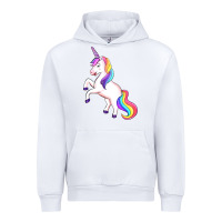White unicorn Urban Hoodie - Artiststas