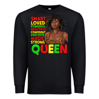 Black black queen quotes juneteenth Premium Sweatshirt - texasbilliewilder