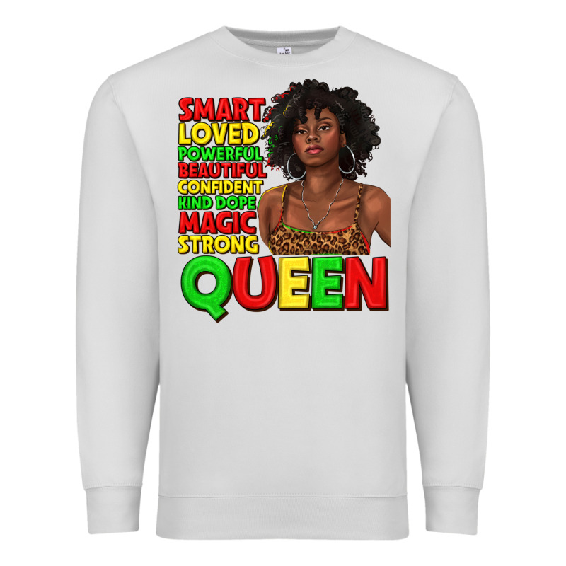 Black Queen Quotes Juneteenth Premium Sweatshirt by texasbilliewilder | Teevron