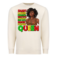 Sandshell black queen quotes juneteenth Premium Sweatshirt - texasbilliewilder