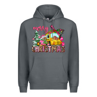 Rock merry christmas Premium Hoodie - AdoDesignShop