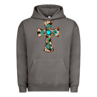 Pigment Tornado cowhide gemstone  cross Urban Hoodie - JahusDesignShop
