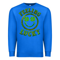 True Royal feeling lucky with leopard Premium Sweatshirt - RanaPortraitStore