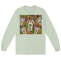 Matcha alpaca Long Sleeve Tee - BarkalooDesign