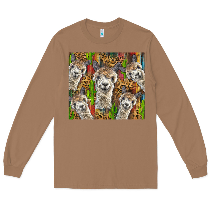 Alpaca Long Sleeve Tee by BarkalooDesign | Teevron
