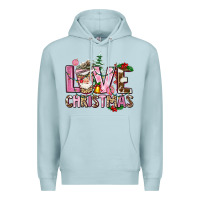 Blue Mist love christmas Premium Hoodie - AdoDesignShop