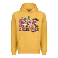 Mustard love christmas Premium Hoodie - AdoDesignShop