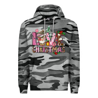 Slate Camo love christmas Premium Hoodie - AdoDesignShop