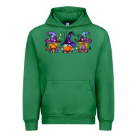 Emerald witch gnomes Halloween Urban Hoodie - BundleAndBundleShop